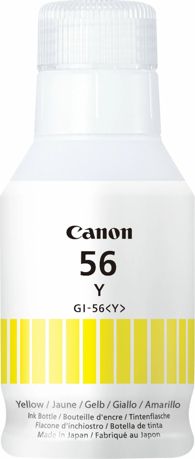 Shishe boje Canon GI-56Y, MAXIFY GX6050/GX7050, 14000 faqe, Verdhë Shishe boje Canon GI-56Y, MAXIFY GX6050/GX7050, 14000 faqe, Verdhë