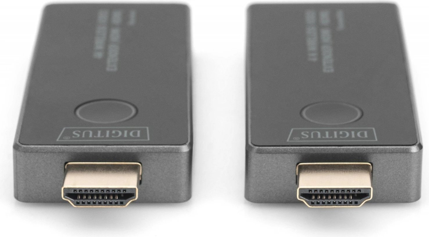 Set wireless HDMI extender Digitus DS-55323, UHD 4K, 30m, i zi/argjendtë