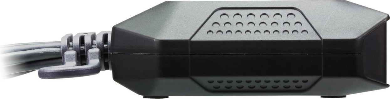 Switch KVM ATEN CS22H, 2 porta USB, HDMI, me selektor të largët, 4K