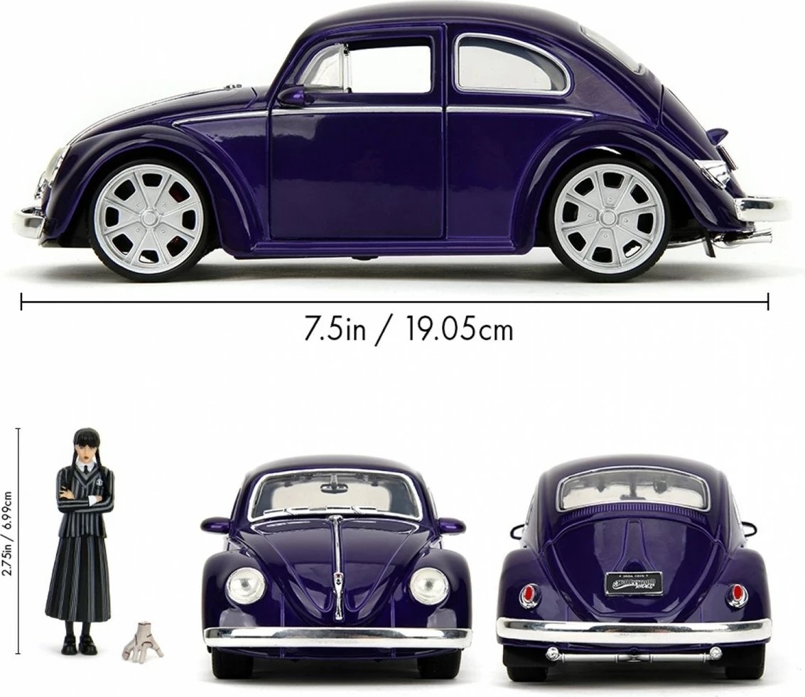 Model veture Jada Toys Volkswagen Beetle, 1:24, Metal, Vjollcë