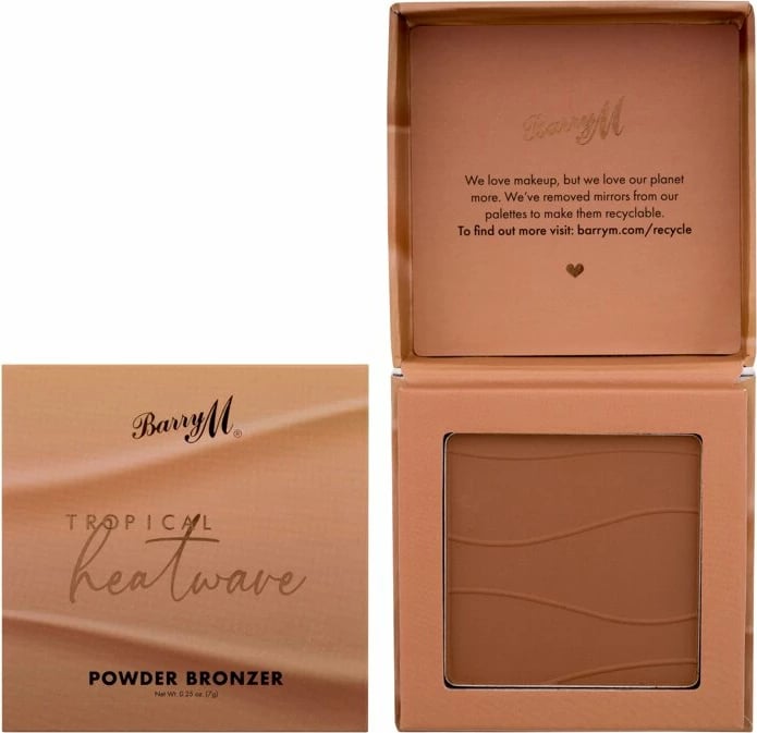 Bronzer pluhur për femra Barry M Heatwave Tropical 7g
