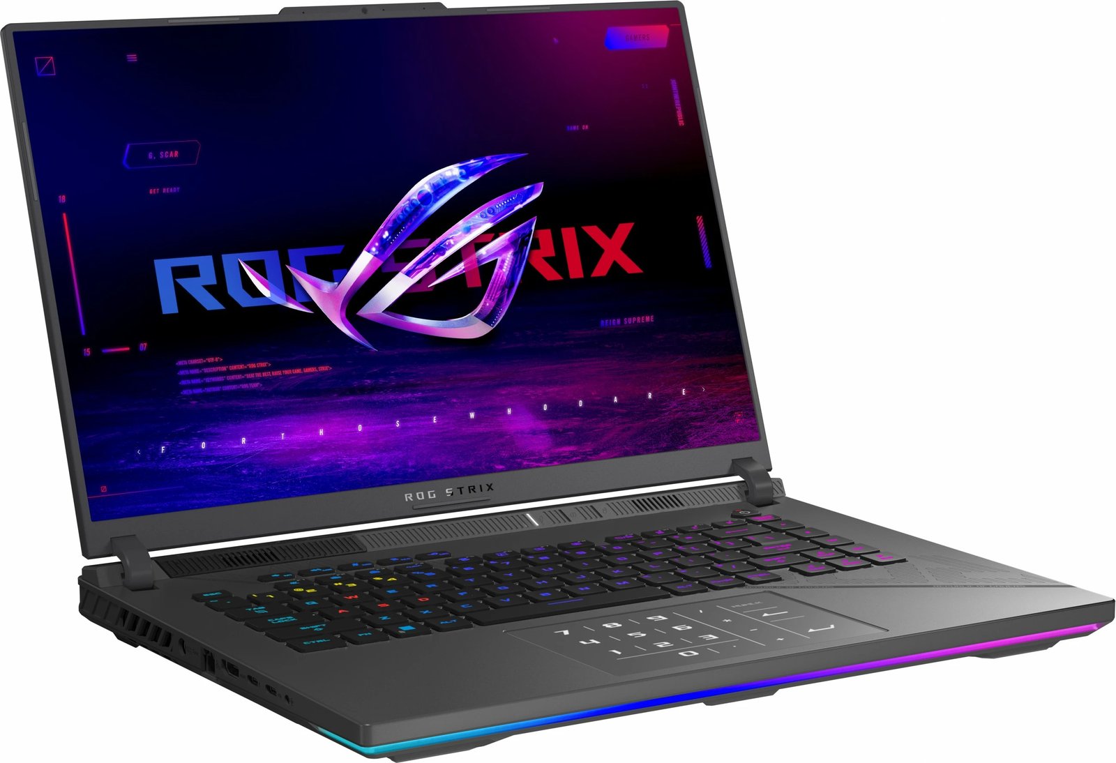 Laptop ASUS ROG Strix G16 i9-13980HX 32GB 1TB RTX 4060 gri