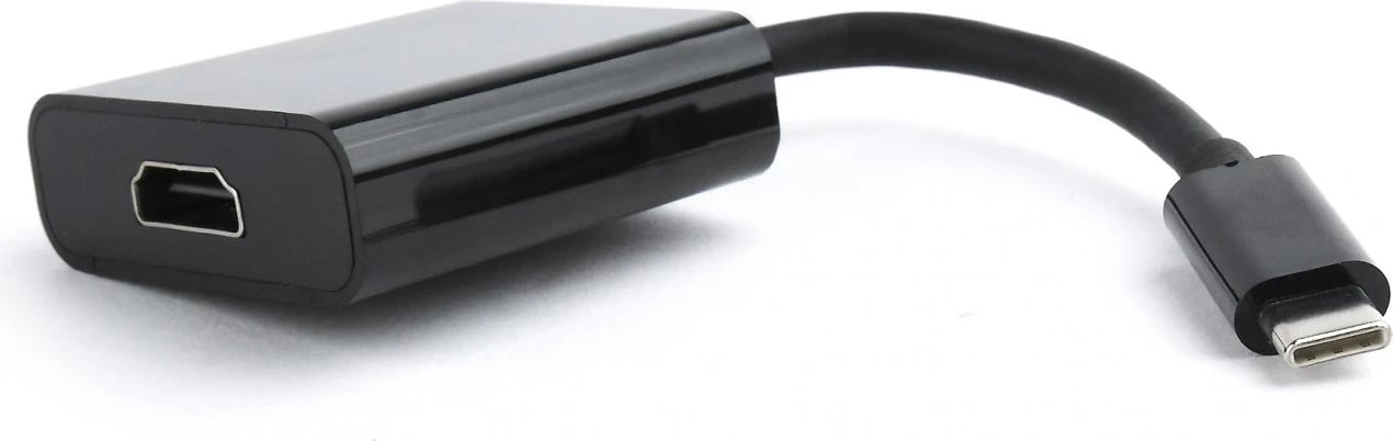 Konvertues USB-C në HDMI Gembird, i zi