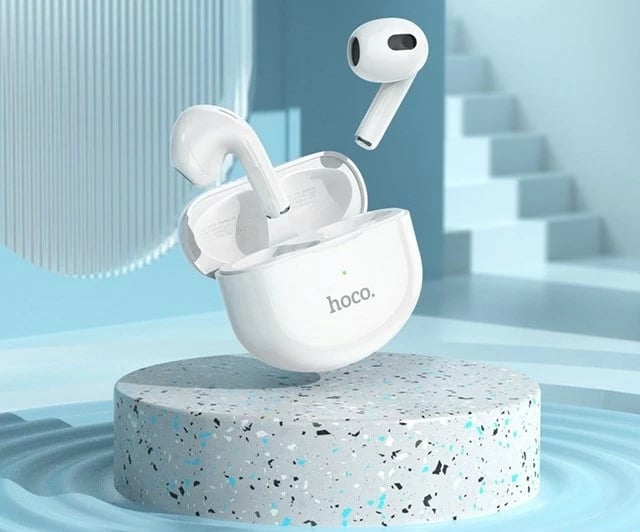 Kufje HOCO EW35 wireless in-ear, Bluetooth 5.3, të bardha