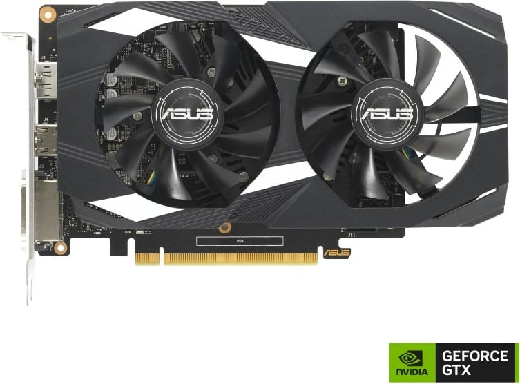Kartë grafike Asus Dual GTX1650-O4GD6-P-V2, 4GB, NVIDIA GeForce GTX, e zezë 