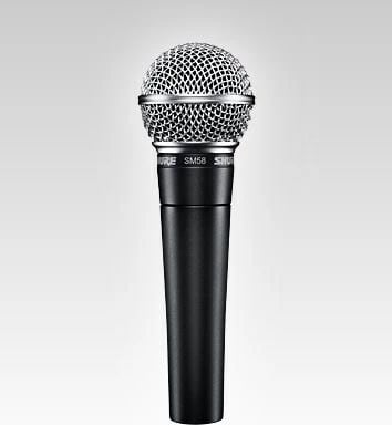 Mikrofon studio Shure SM58, i zi