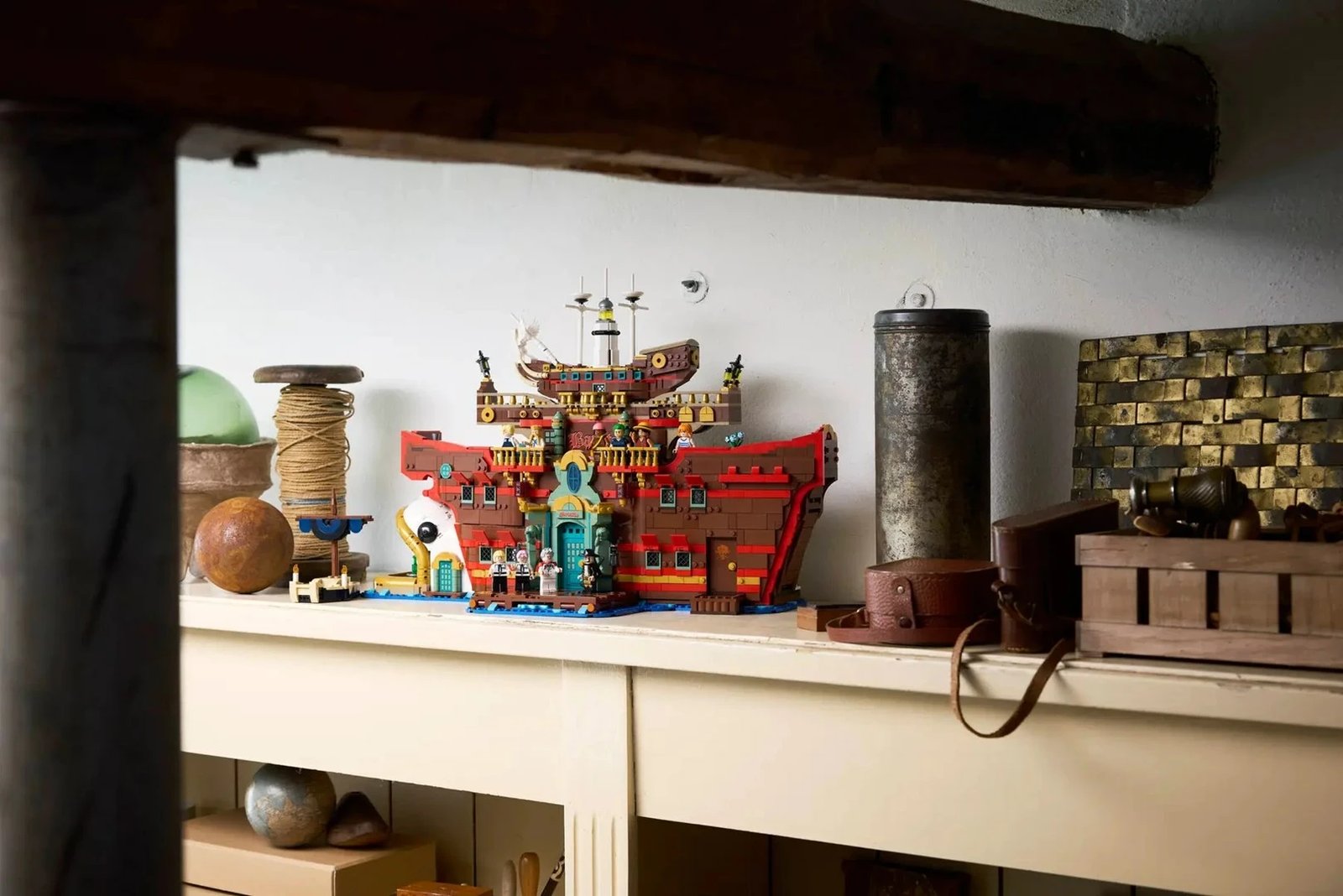 Set LEGO One Piece 75640 The Baratie Floating Restaurant, për të rritur