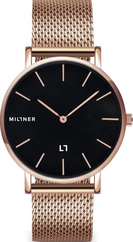 Orë dore MILLNER 8425402504321 për femra, rozë ari