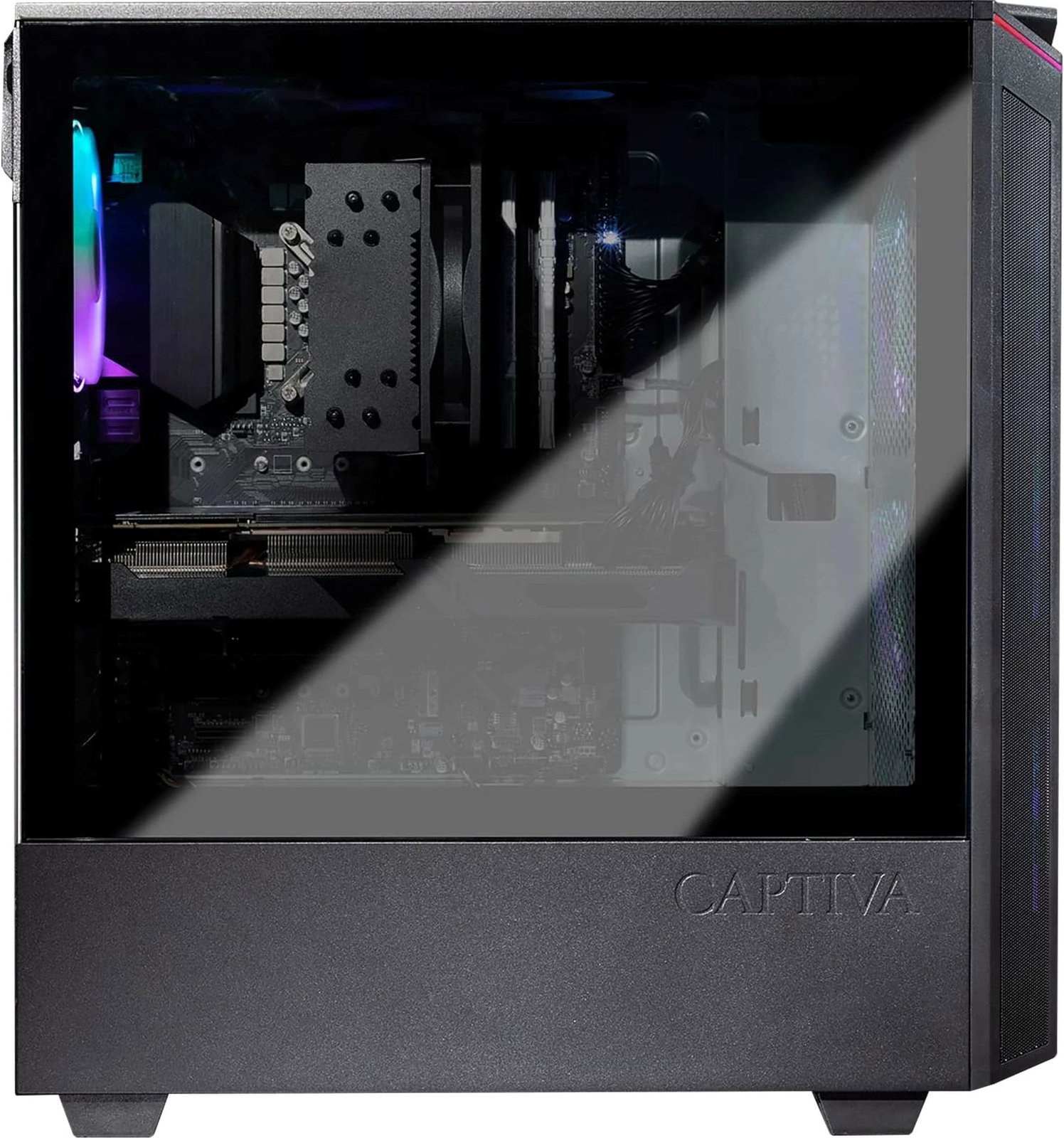 Kompjuter gaming Captiva Highend Gaming I88-942 Ultra7 265KF, 32GB/1TB SSD, RTX 5080, Win 11, kasë me RGB