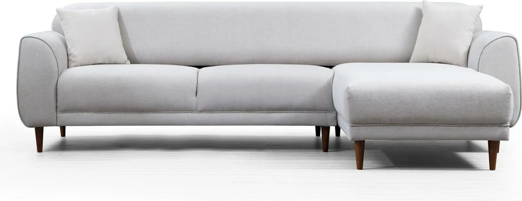 Kënd divan-krevat Atelier del Sofa, kënd i djathtë, bezhë