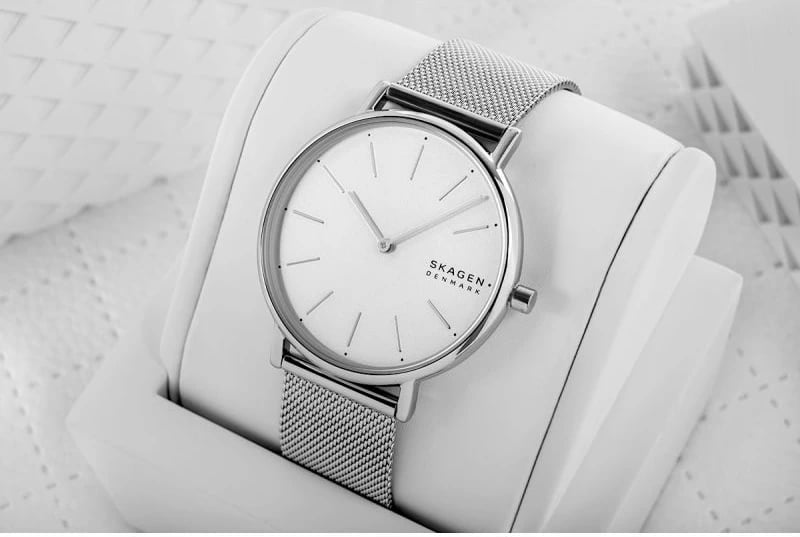 Orë dore për femra Skagen, argjend