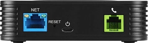 Gateway VoIP Grandstream HT801-V2, 1 portë RJ-45, e zezë