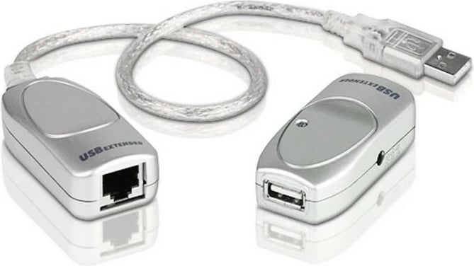 Zgjatues USB ATEN UCE60, deri 60m, USB 2.0, Alumini