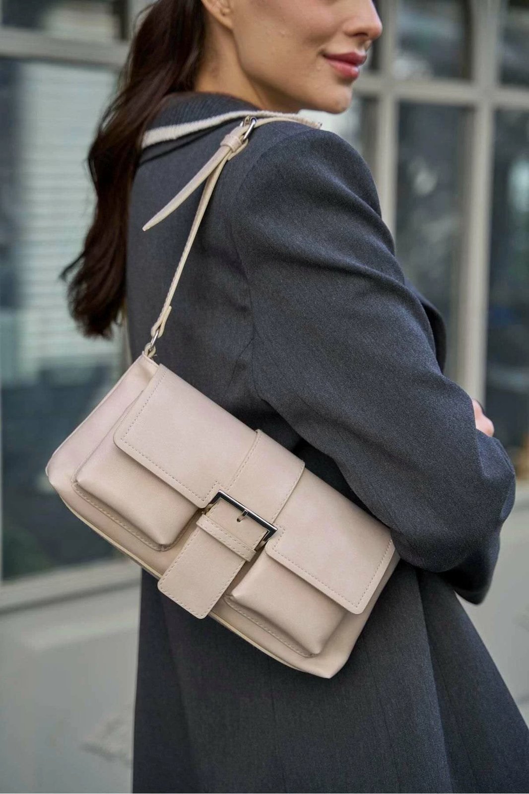 Çantë dore Zoozie Bags, MK1020225SV10-003, bezhë