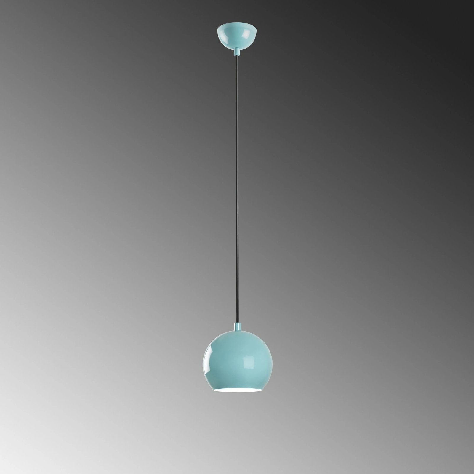 Llambë tavani Opviq, ngjyrë turquoise, Top