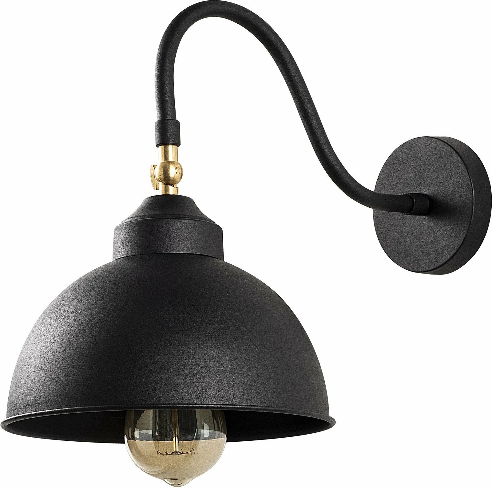 Llambë muri Opviq, Sağlam - 3742 - LW, ngjyrë e zezë