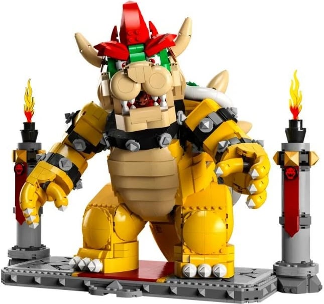 Set ndërtimi LEGO Super Mario Mighty Bowser 71411, 2807 pjesë, ekstra i madh