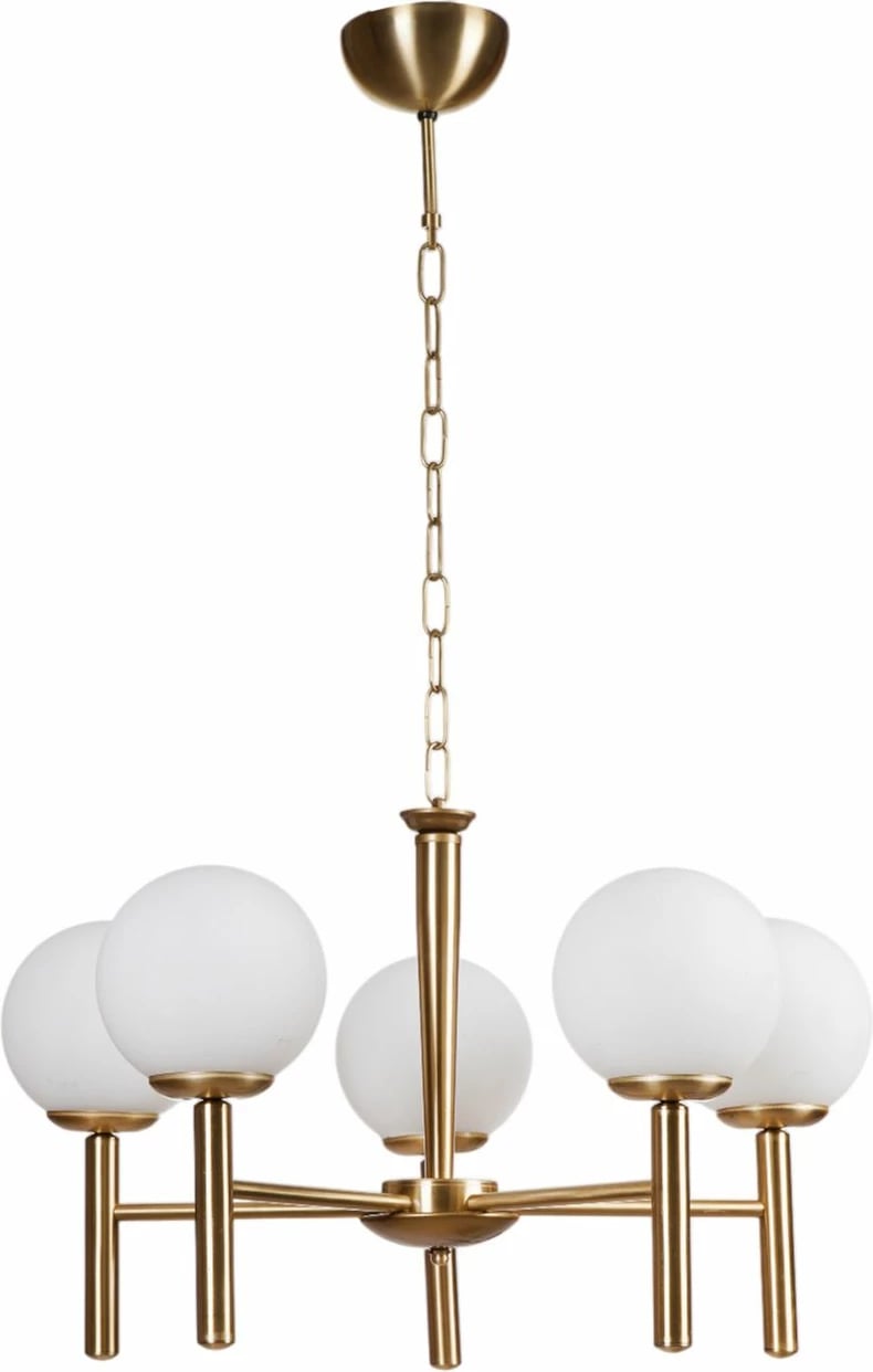 Llambadar Opviq, 8976-5, ngjyrë e bardhë dhe ari