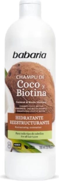 Shampon Babaria kokos keratinë biotinë unisex 700ml