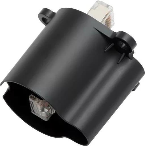 Adapter rrjeti Axis 5506-891, RJ-45 në RJ-45, i zi