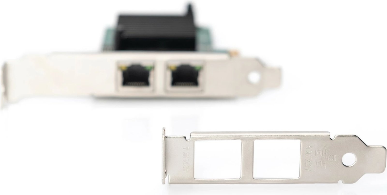 Kartë rrjeti PCI Express Digitus, 2-port, 1000 Mbit/s Kartë rrjeti PCI Express Digitus, 2-port, 1000 Mbit/s