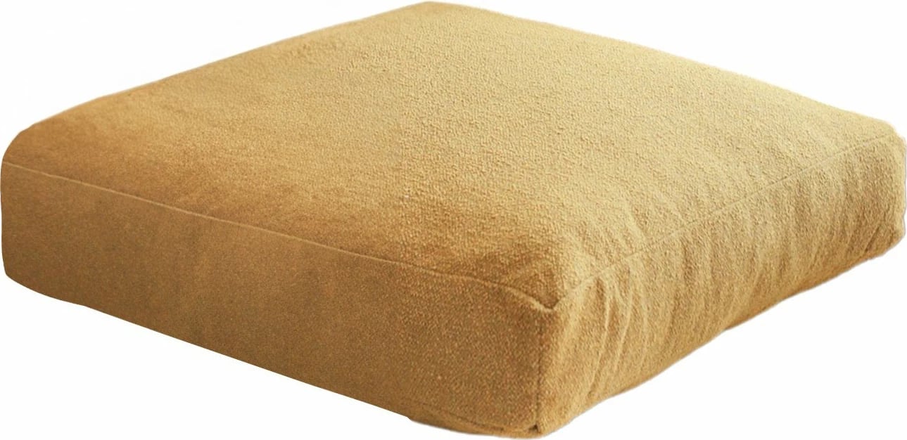 Jastëk TEDDY Atelier del Sofa, ngjyrë mustard, 70x27x70cm