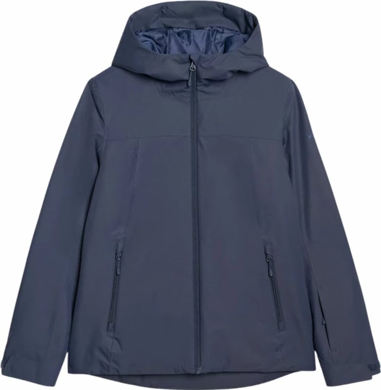 Jakne ski për femra 4f, navy blue