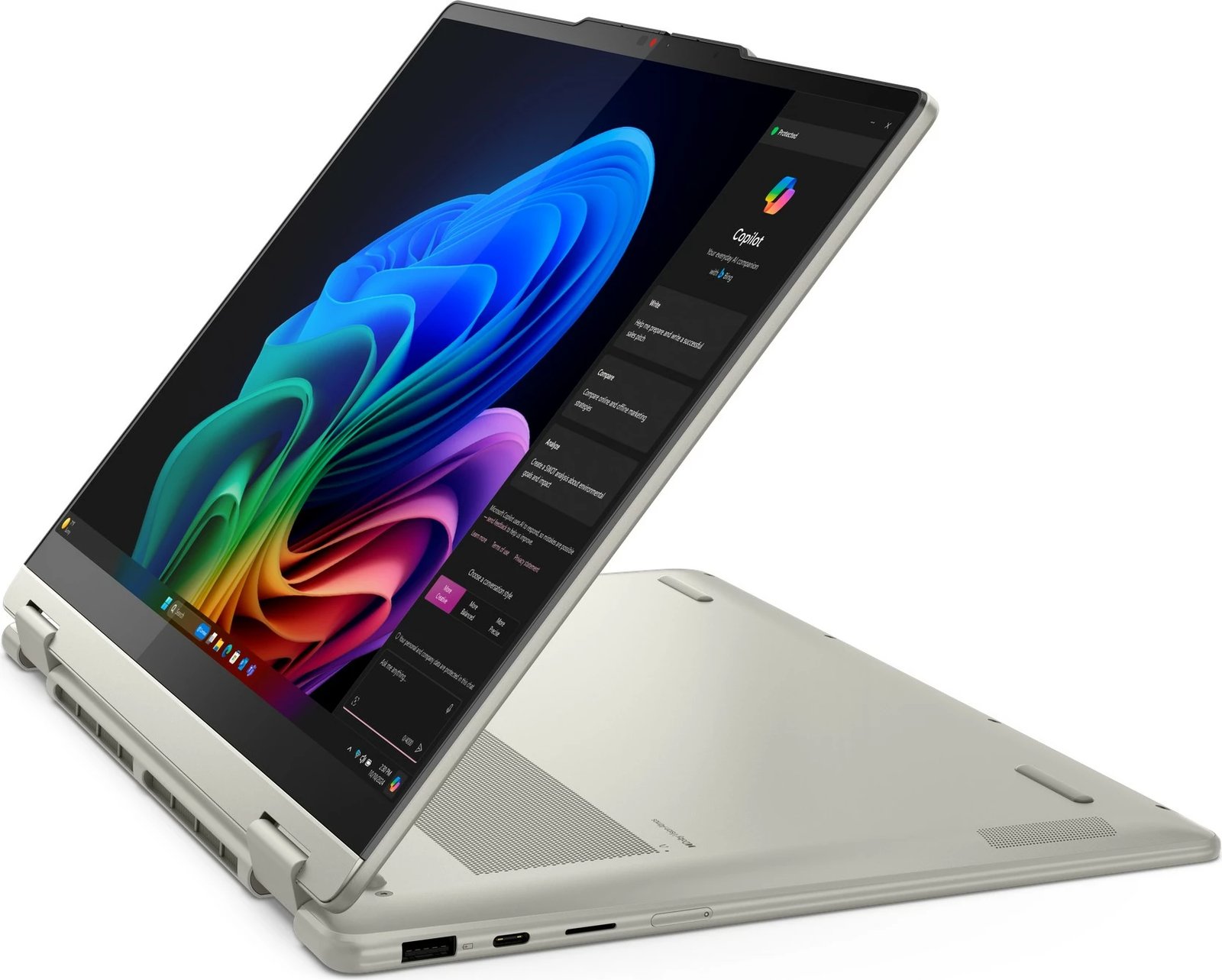 Kompjuter Lenovo Yoga 7 2-in-1 14AKP10 Ryzen AI 7 350, 16GB/1TB SSD, 14 inç, 2.8K, e bardhë