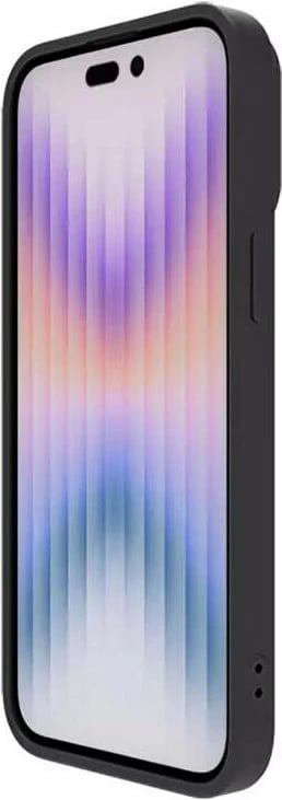 Mbështjellës Nillkin CamShield Silky për iPhone 15 Pro, silikon, i zi