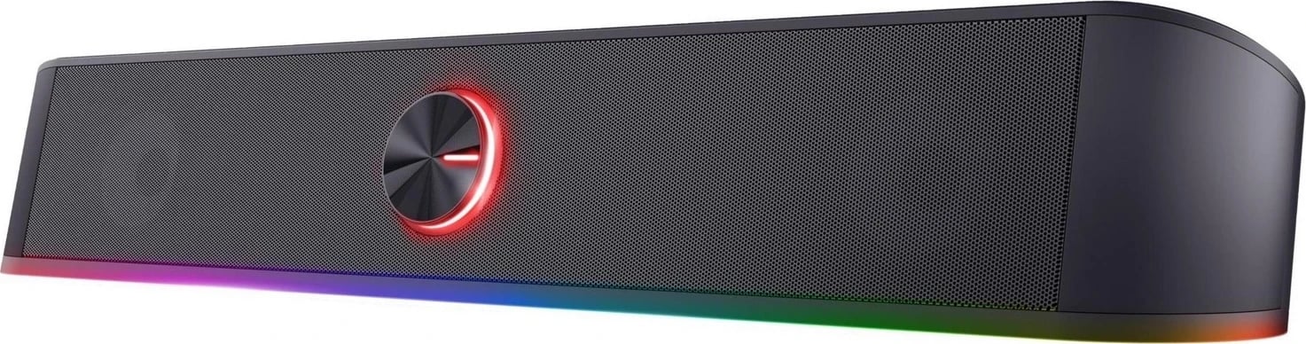 Soundbar Trust GXT619 THORNE RGB LED, e zezë