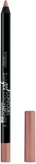Laps për buzë Deborah Milano 2en1 Gel Contour & Color N2 nude