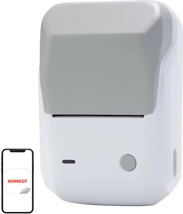 Printer etiketa termik Niimbot B1, Bluetooth, 1500 mAh, Gri