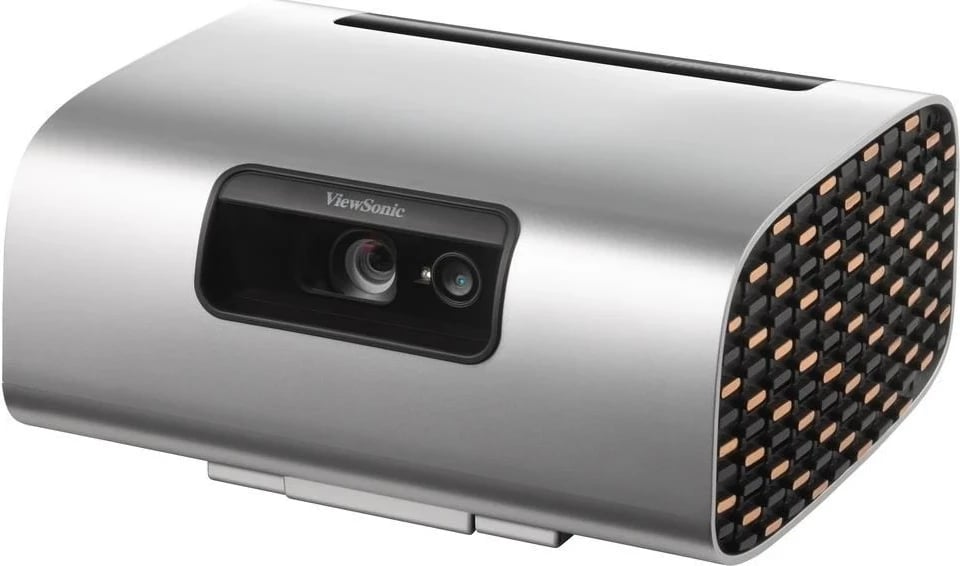Projektor portativ ViewSonic M10, RGB Laser, FHD, 2200L, HDMI, USB-C, USB-A, WiFi
