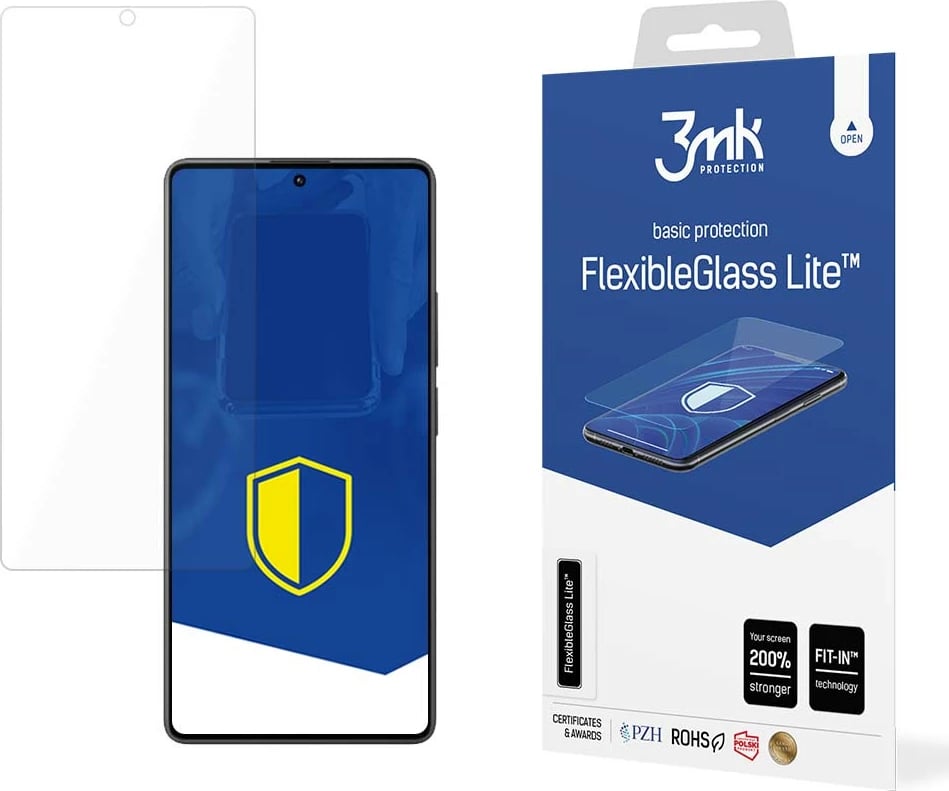 Xham hibrid mbrojtës 3mk FlexibleGlass Lite për Xiaomi Poco M6 Pro