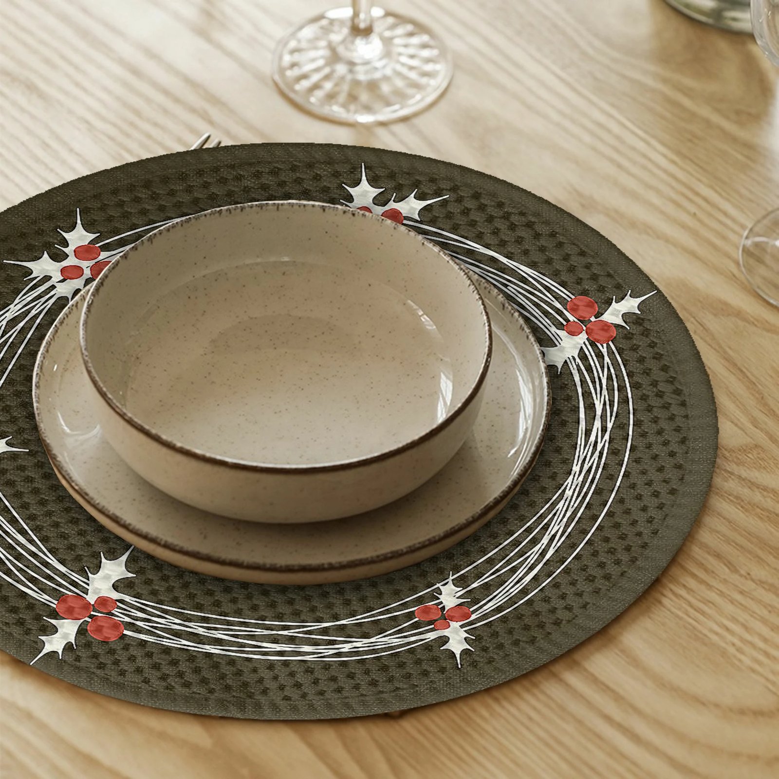 Set nënshtrues tavoline Hermia Concept, shumëngjyrësh, 2290Supla, 4 copë