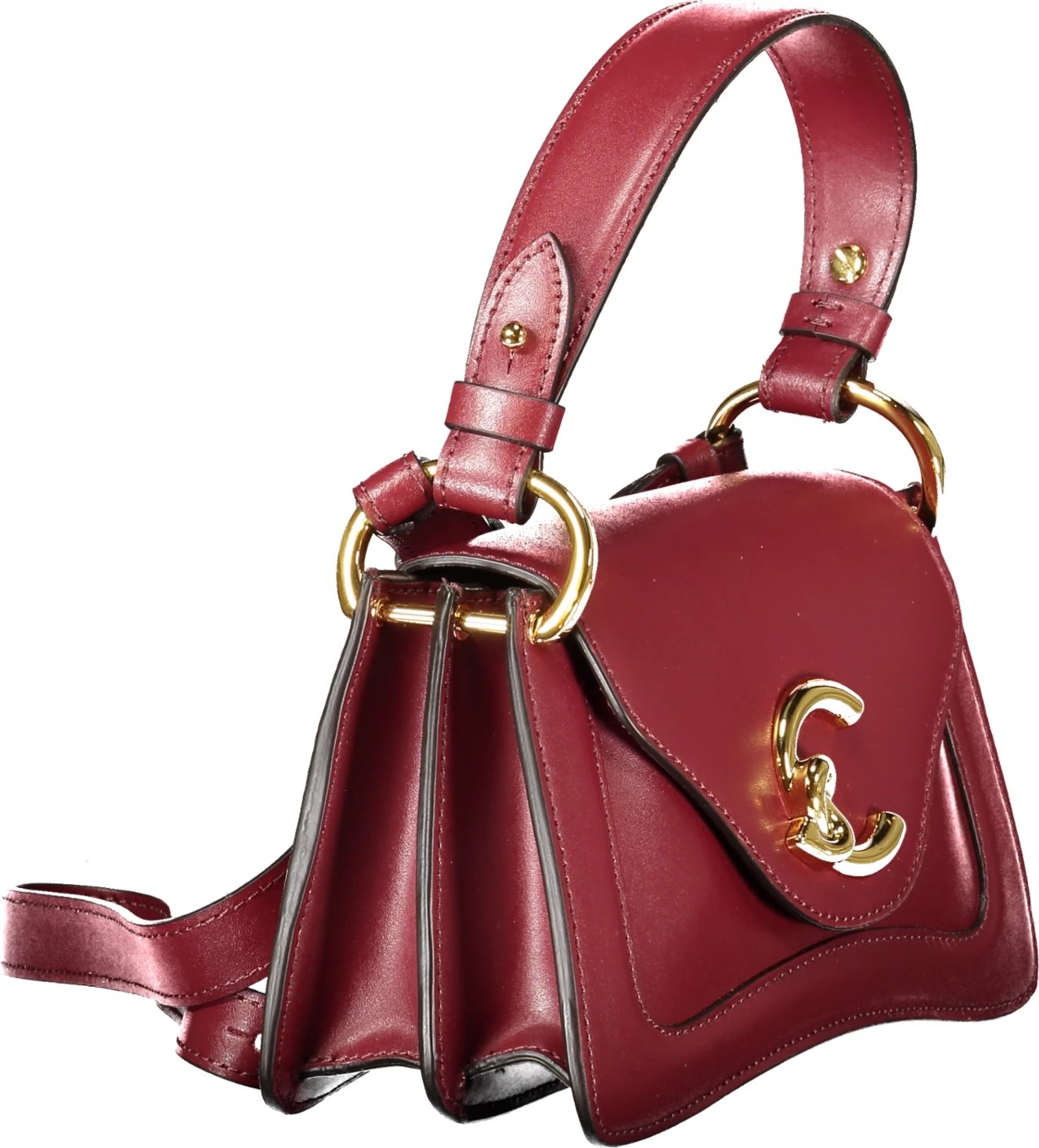 Çantë Coccinelle C-ME CALF BAG femra, e kuqe