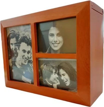 Kuti druri me korniza dhe album foto NEXT, Y15.5x7x20