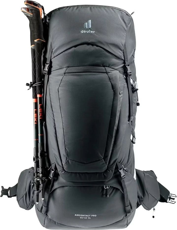 Çantë shpine Deuter Aircontact Pro 65+10 SL për gra, grafit