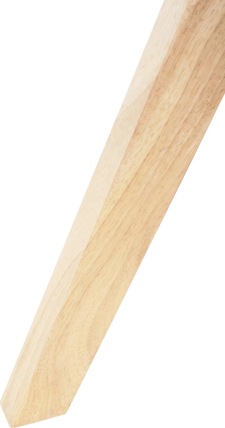 Karrige ngrënieje GAZER FH9845.03, pëlhurë gri, këmbë druri gome, 66x63x91H cm