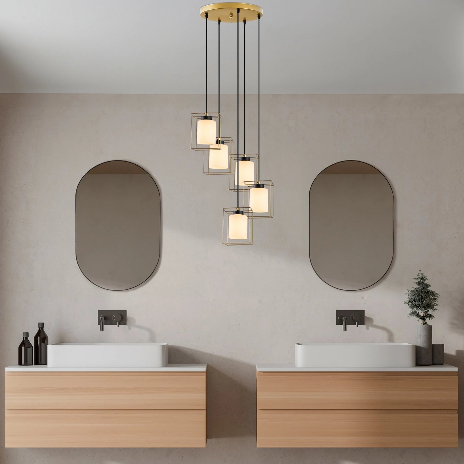 Llambë tavani Opviq, Swank - 702-9, ngjyrë ari