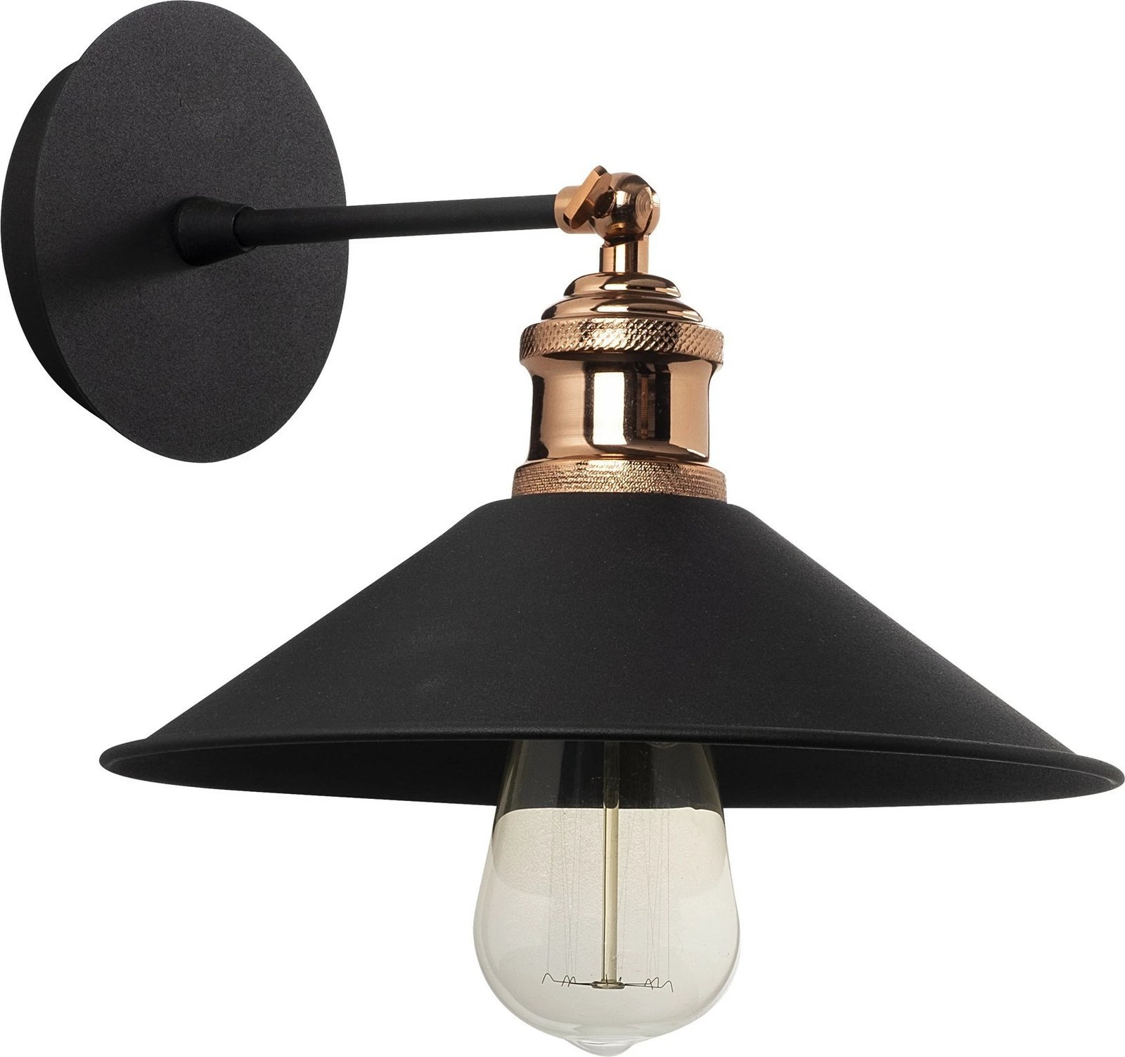 Llambë muri Opviq, Berceste - N-663, e zezë Llambë muri Opviq, Berceste - N-663, e zezë