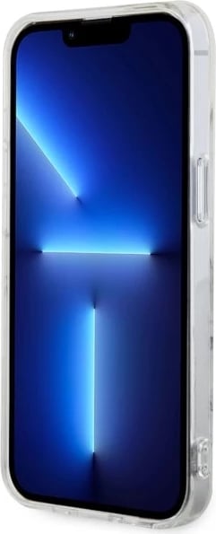 Mbështjellës Guess Marble MagSafe për iPhone 14 Plus 6.7", i bardhë