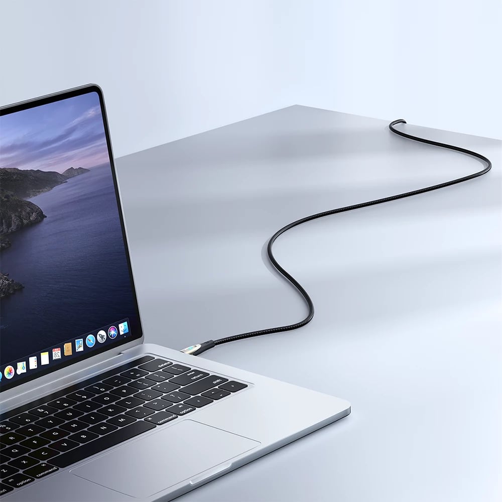 Kabllo Joyroom Star-Light Series SA27-CL3, USB-C në Lightning, 1.2m, 30W, e zezë