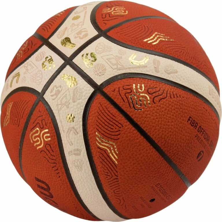 Top basketbolli Molten, portokalli