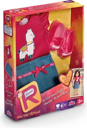 #Rfriends No Prob-Llama Top & Skirt - Pink