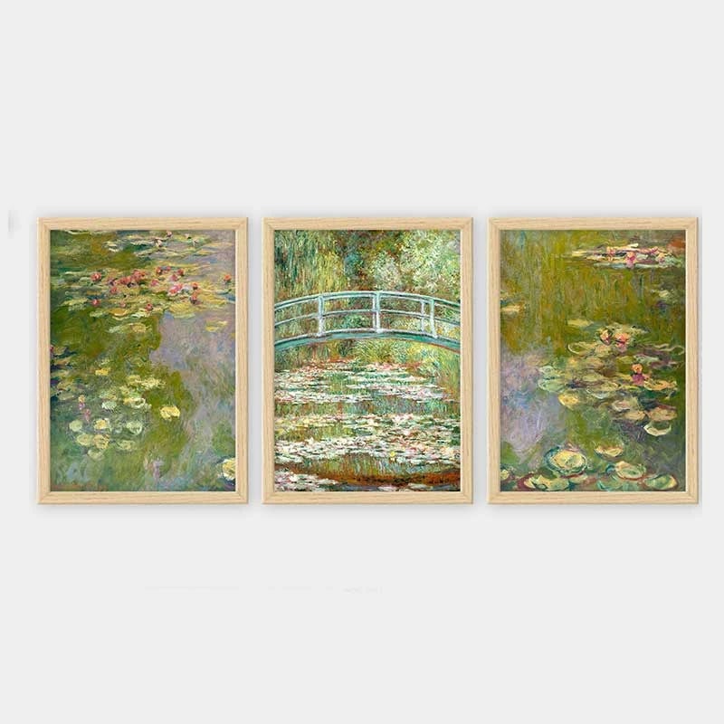 Pikturë dekorative me kornizë (3 pjesë), Wallity, 3NTC_UN2680947_3545