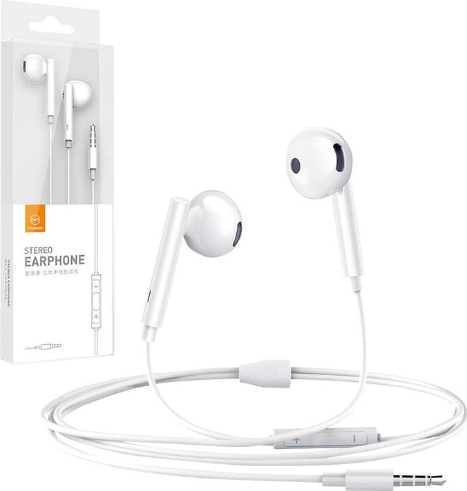 Kufje me tela Mcdodo HP-6080, in-ear, 3.5mm, e bardhë