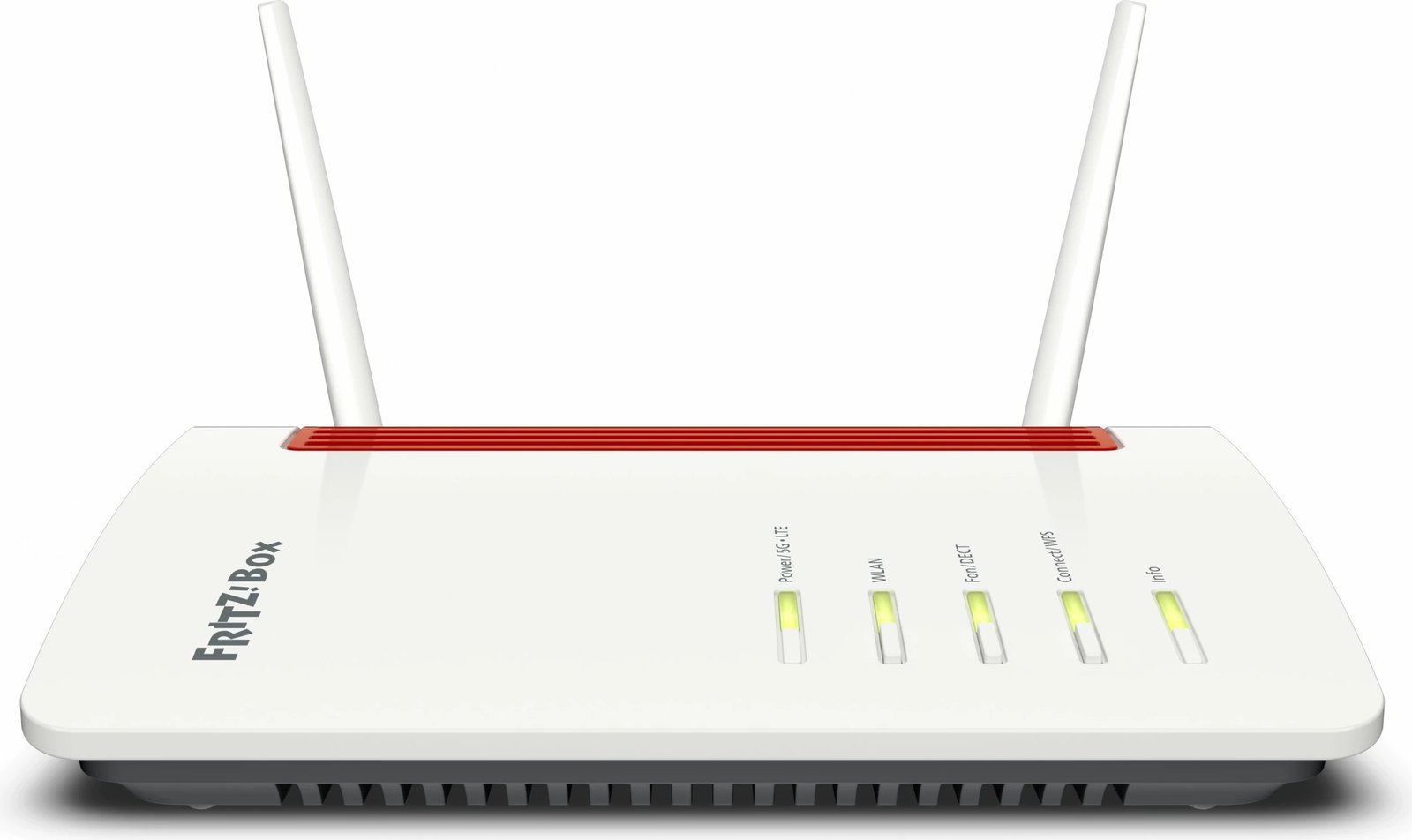 Router tavoline AVM FRITZ!Box 6850 5G, Wi-Fi 5 (802.11ac), Dual-band (2.4 GHz / 5 GHz), Ethernet LAN, 3G, i zi, i kuq, i bardhë