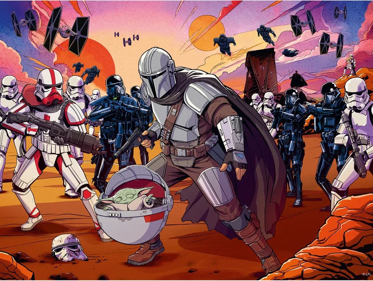 Ravensburger Star Wars The Mandalorian XXL Jigsaw Puzzle