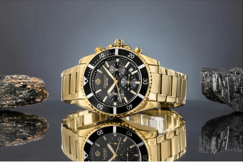 Orë dore për meshkuj Giewont, e zezë